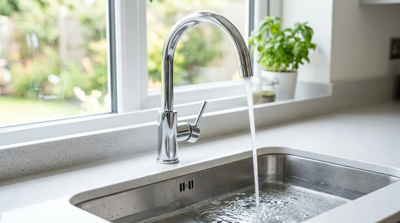 Local Plumbing Master Pros same day plumber fixing a faucet in Spanish Fort, AL